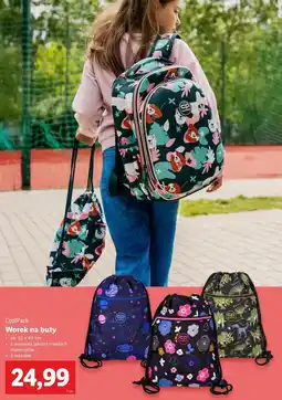 Lidl Worek na buty Coolpack oferta