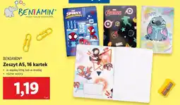 Lidl Zeszyt oferta
