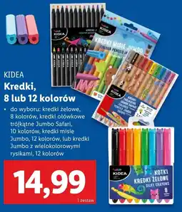Lidl Kredki Kidea oferta