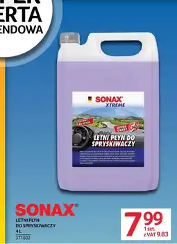 Selgros Płyn do spryskiwaczy Sonax oferta