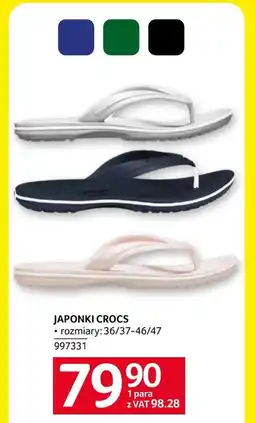 Selgros Japonki CROCS oferta