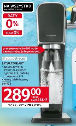 Selgros Saturator do wody Sodastream oferta