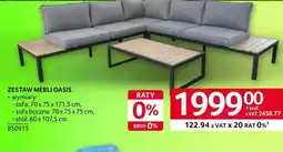 Selgros Zestaw mebli Oasy oferta