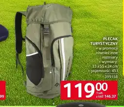 Selgros Plecak turystyczny oferta