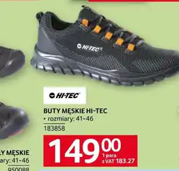 Selgros Buty męskie Hi-Tec oferta