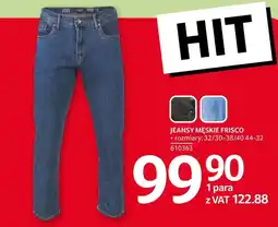Selgros Jeansy męskie Hit oferta