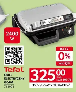 Selgros Grill elektryczny Tefal oferta