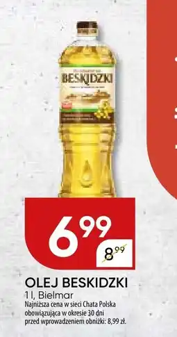 Chata Polska Olej Beskidzki Bielmar oferta