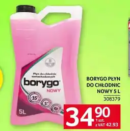 Selgros Płyn do chłodnic Borygo oferta