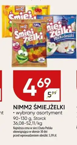Chata Polska Cukierki Nimm2 Śmiejżelki wybrany asortyment Storck oferta