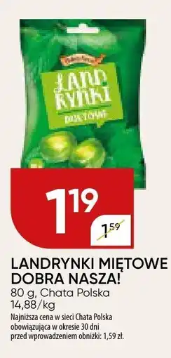 Chata Polska Landrynki miętowe Dobra Nasza! Chata Polska oferta