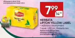 Chata Polska Herbata Lipton Yellow Label wybrany asortyment oferta
