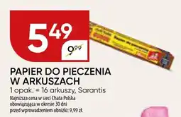 Chata Polska Papier do pieczenia w arkuszach Sarantis oferta