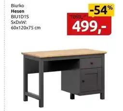 Black Red White Biurko oferta