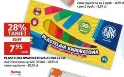 Auchan Plastelina kwadratowa Astra oferta