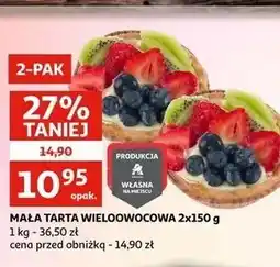 Auchan Tarta wieloowocowa oferta