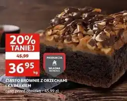 Auchan Ciastka brownie oferta