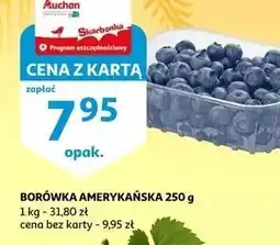 Auchan Borówki amerykańskie oferta