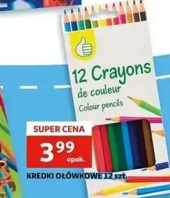 Auchan Kredki ołówkowe Podniesiony Kciuk oferta