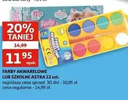 Auchan Farby akwarelowe Astra oferta