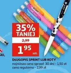 Auchan Długopis kot oferta