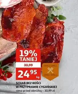 Auchan Schab w przyprawie cygańskiej oferta