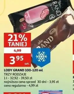 Auchan Lody wanilia Koral Grand G.o.a.t oferta
