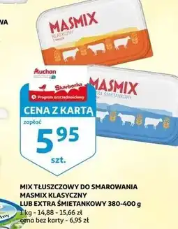 Auchan Miks do smarowania Masmix Extra Śmietankowy oferta