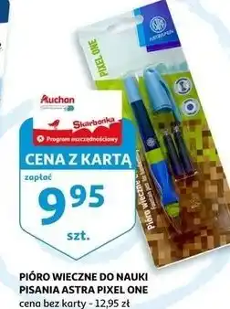Auchan Pióro pixel + 2 naboje Astra oferta
