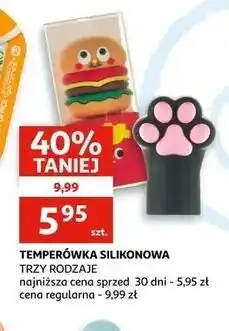 Auchan Temperówka silikonowa oferta