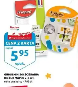 Auchan Gumka do ścierania Bic Plast-Office oferta
