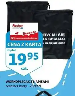 Auchan Worko-plecak oferta