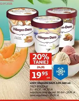 Auchan Lody toffi Haagen-Dazs oferta
