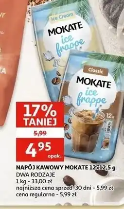 Auchan Kawa classic Mokate Ice Frappe oferta