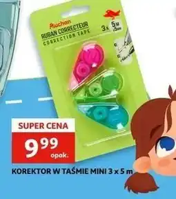 Auchan Korektor w taśmie Auchan oferta