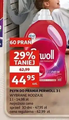 Auchan Płyn do prania Perwoll Renew Color oferta