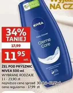 Auchan Żel pod prysznic Nivea Creme Care oferta