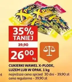 Auchan Cukierki x-plode Wawel oferta