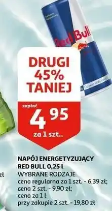 Auchan Napój energetyczny Red Bull oferta