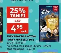 Auchan Karma dla kotów original mix Purina Felix Party Mix oferta