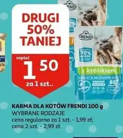 Auchan Karma dla kota z królikiem Frendi (Karma) oferta