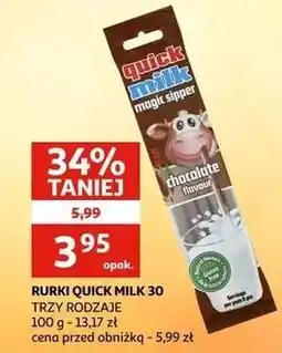 Słomka do mleka czekoladowa Quick Milk