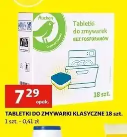 Auchan Tabletki do zmywarek bez fosforanów Auchan oferta