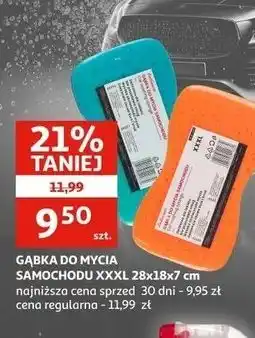 Auchan Gąbka do mycia samochodu xxxxl oferta