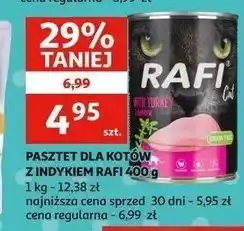 Auchan Karma dla psa z cielęciną Rafi Junior oferta