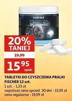 Auchan Tabletki do czyszczenia pralki Frischer oferta