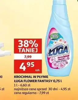Auchan Krochmal flower Gold Drop Ługa oferta