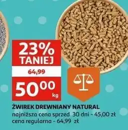 Auchan Żwirek drewniany oferta