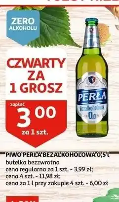 Auchan Piwo Perła Bezalkoholowa oferta