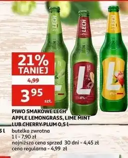 Auchan Piwo Lech Cherry Plum oferta